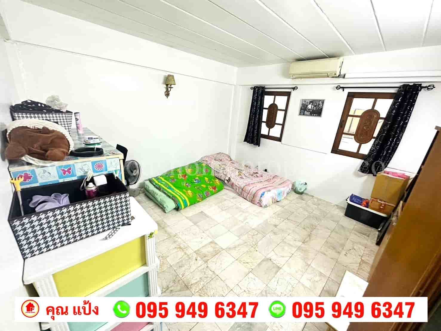 ขาย ตึกแถว 4 ชั้นครึ่ง หน้าโรงเรียนอนุราชประสิทธิ์ สนามบินน้ำ